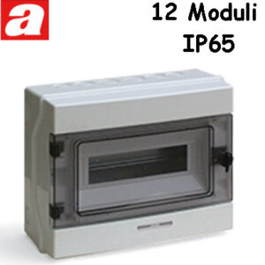 Centralino da Parete 12 Moduli IP65
